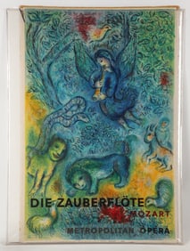 Marc Chagall "Die Zauberflote Lithograph Poster"