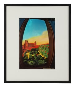 Jane Gottlieb Hand Colored Photograph