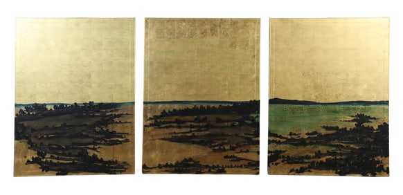 Paul Hunter "Acid Landscape Triptych"