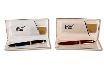 (2) Montblanc Meisterstuck No. 146 Fountain Pens
