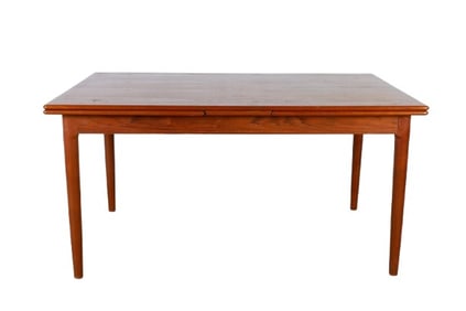 Ansages Mobler teak refectory dining table