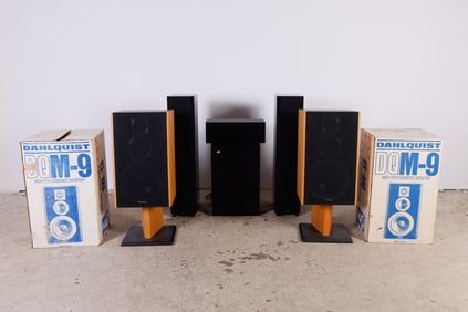 Six pc Hi-Fi loudspeaker grouping