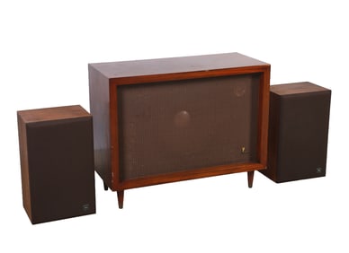 Vintage JBL three piece loudspeaker grouping
