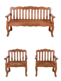 Kingsley-Bate three piece teak set