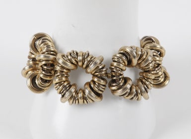 Stephen Dweck Bronze Statement Bracelet