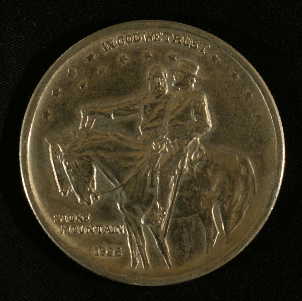 1925 Stone Mountain half EF (cleaned): 1925 Stone Mountain half EF (cleaned)