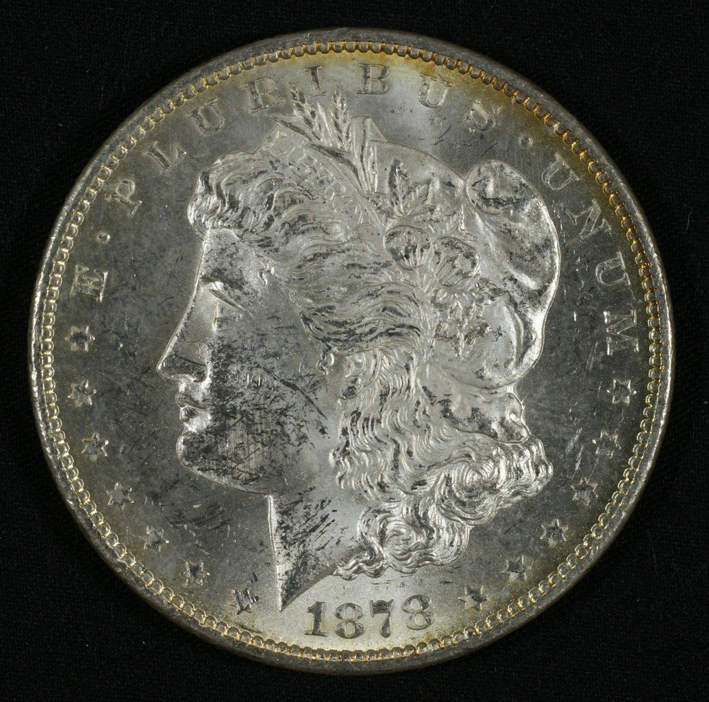 1878 cc Morgan dollar MS60 (but baggy): 1878 cc Morgan dollar MS60 (but baggy)