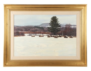 Brian Kliewer "Snow in Lincolnville, Maine"
