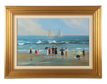 Sally Caldwell Fisher "Beach People"