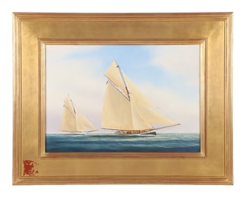 Scott Cameron "Mayflower vs Galatea"