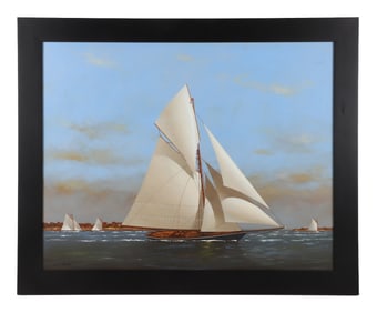 Vernon Broe "Gaff-rigged Sloop"