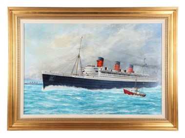 Richard De Rosset "Queen Mary, Nantucket Shoals"