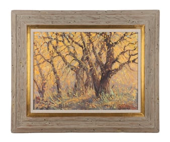 Novella King "Autumn Trees, New Mexico"