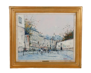 Jean Pierre Dubord "Notre Dame en Automne, Paris"