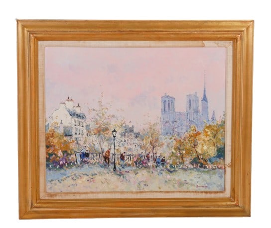 Jean Pierre Dubord "Montmartre, Paris" (1 of 6)