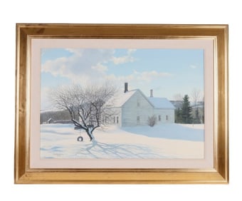 William Baldwin "Old Farm in Winter"