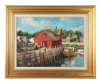 John Caggiano "New England Wharf"