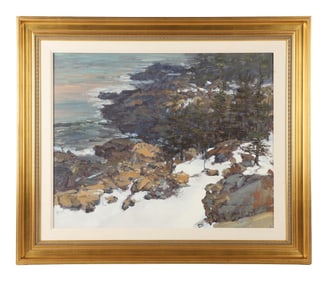 Jonathan Hotz "Winter Headlands, Acadia"
