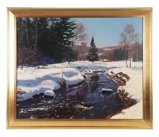 Ronal Parlin "Into the Valley, Temple, ME"