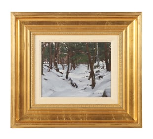 Ronal Parlin "Hushed, Temple, Maine"