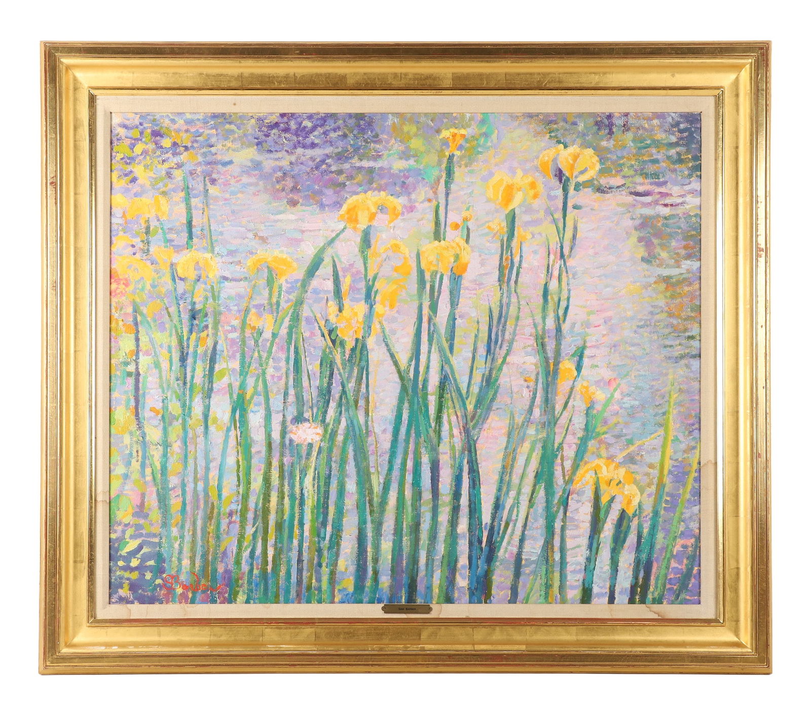 Sam Barber "Giverny Garden" (1 of 4)