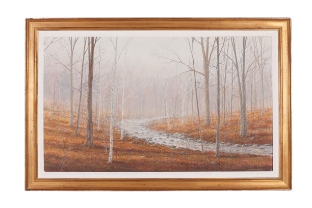 David Merrill "Fall Stream" (1 of 4)