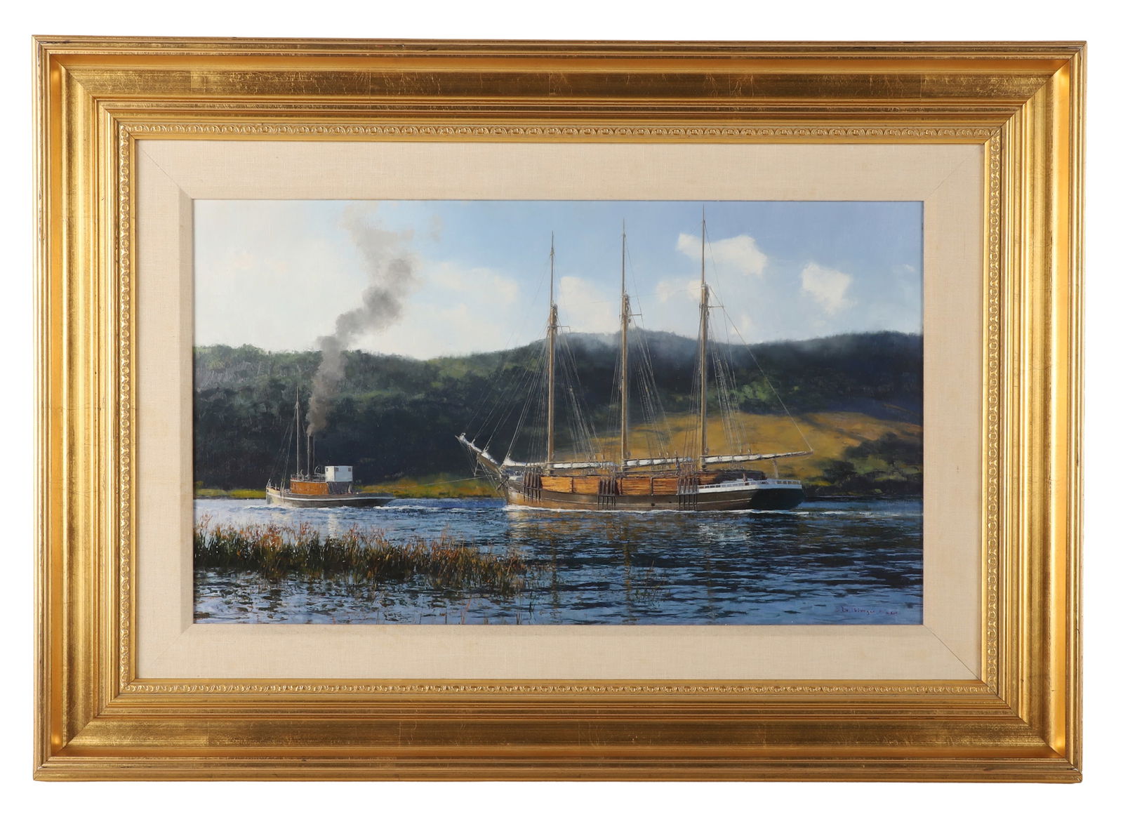 David Thimgan "Lumber Schooner" (1 of 6)