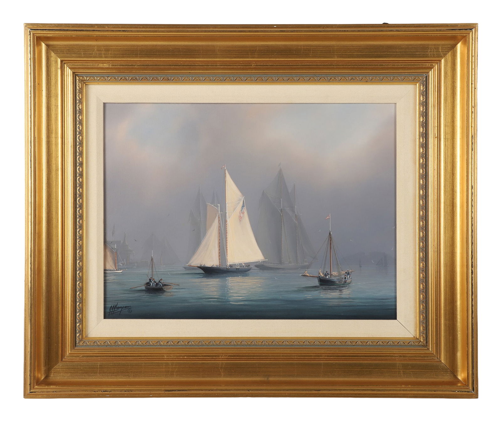 Timothy Thompson "Off the Steamer Wharf" (1 of 6)