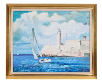 Don Hazen "Sailing on the Spain Coast"