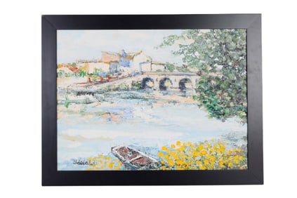 Renee Theobald "Pont sur la Riviere"