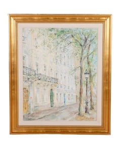 Louis Rosan "Quai de Bethune, Paris"