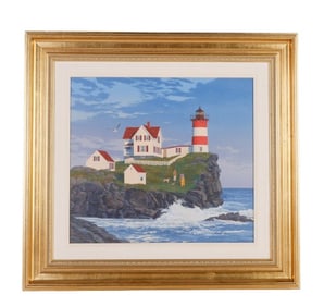 John Atwater "Cape Neddick Light, Maine"