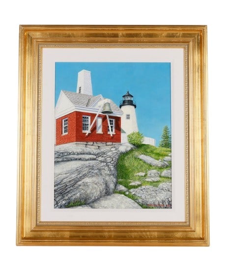 William Beebe "Pemaquid Lighthouse Bell" (1 of 5)