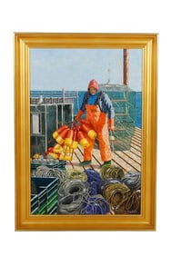 William Beebe "New Harbor Lobsterman"