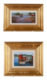 Kathleen Billis (2) Gloucester Harbor Paintings