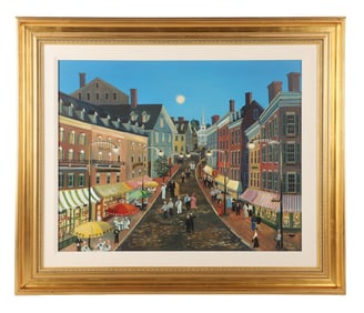 Sally Caldwell Fisher "Shore Town"