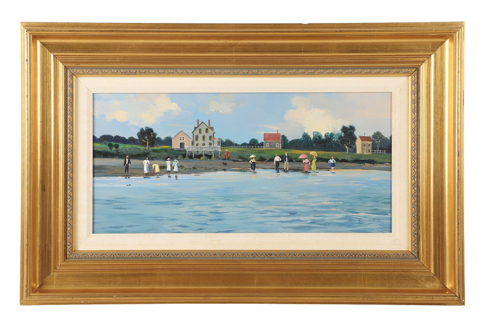 Sally Caldwell Fisher "Rusticators Up to Their Knees in Mud" (1 of 5)