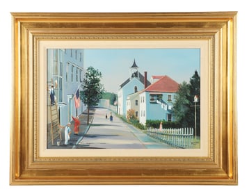Sally Caldwell Fisher "Backstreet, Stonington"