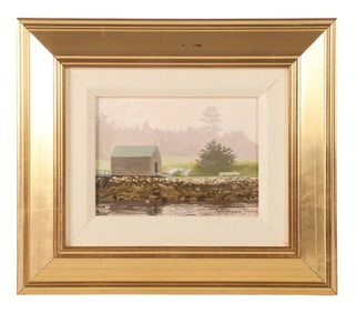 William Brewster Hoyt "Boat House"