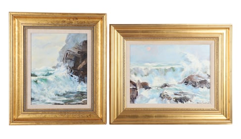 John Caggiano (2) Seascape Paintings