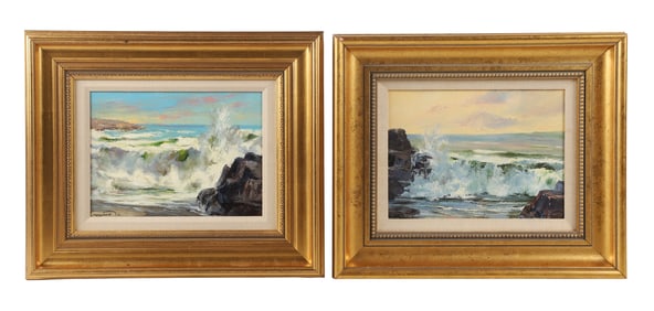 John Caggiano (2) Seascape Paintings