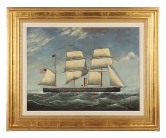 Blaikie Hines "USS New Ironsides 1864"