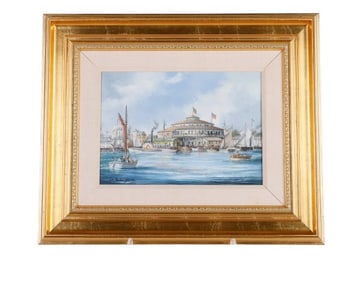 John Bentham-Dinsdale "Castle Clinton, NY, circa 1850"