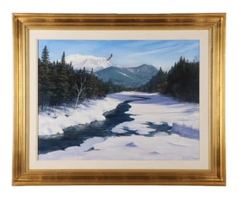 D. Crosby Brown "Katahdin from the North"