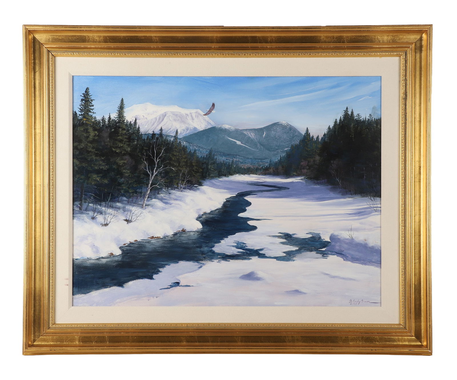 D. Crosby Brown "Katahdin from the North" (1 of 6)