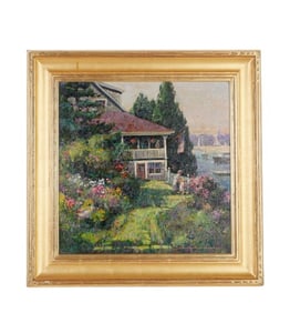 Donald Allen Mosher "Cottage on the Harbor"