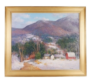 Rudolph Colao "Vermont Autumn Snow"