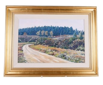 Scott Moore "Dirt Road, Cape Rosier ME"