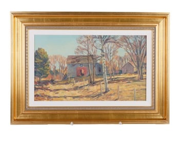 Stapleton Kearns "Antique Barn, Cape Jellison ME"