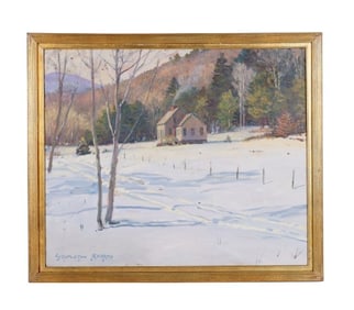 Stapleton Kearns "Winter on Mt Tuck, Maine"